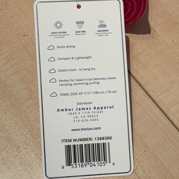 HOUSE OF CLOUDS SAND-FREE MICROFIBER BEACH TOWEL - Picture 6 of 6